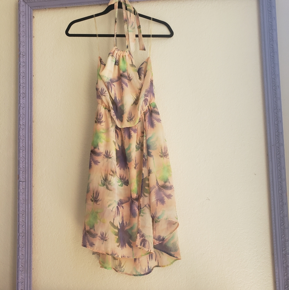 Tropical Pastel Dress